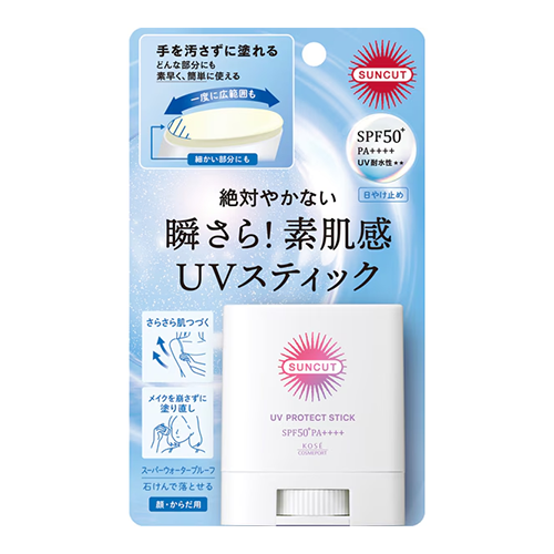 코세 선컷SUNCUT 프로텍트 UV 스틱 SPF50+ PA++++ 20g 