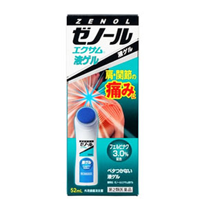 제놀 엑삼  액젤 52ml 액체젤타입 펠비낙3.0%배합 어깨결림 관절통 근육통 제노루