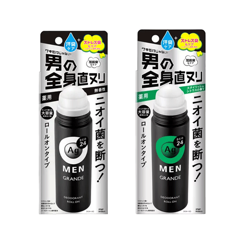 에이지 데오 24 맨즈 데오드란트 롤온 그란데 무향료 120ml