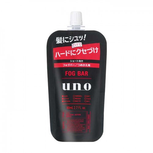 우노 UNO 포그바 꽉 잡아주는 액티브 리필 80ml 스타일링제