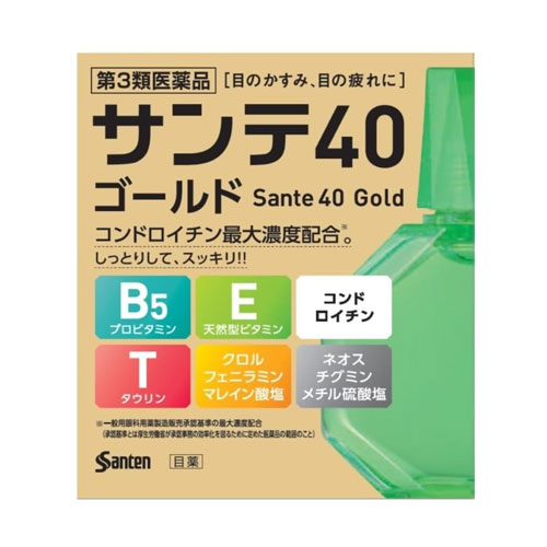 산테40 골드 12mL 【제3류의약품】 눈의 피로 침침함
