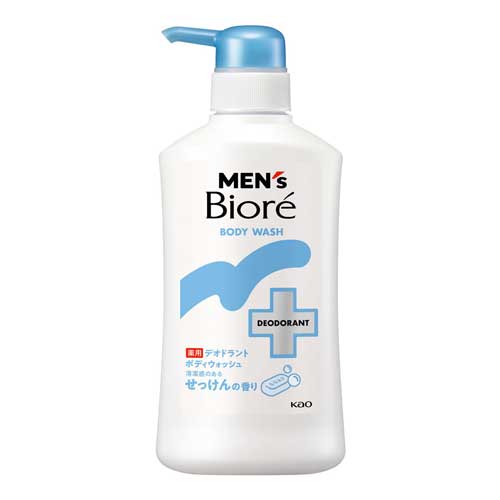 맨즈 비오레 데오드란트 바디워시 비누향 420ml
