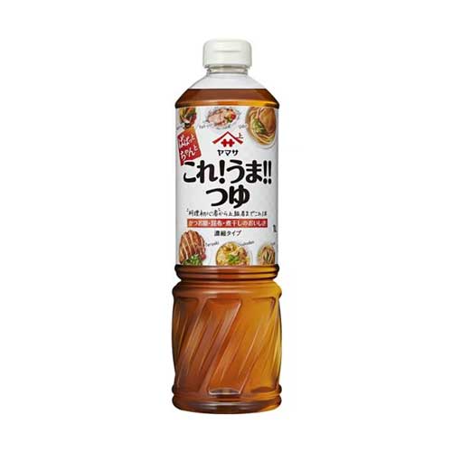 아마키 간단 고레 우마츠유  시로다시 하얀간장 1L