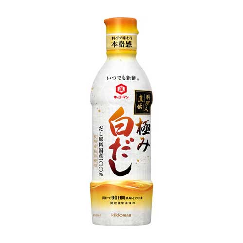 키코망 극미 시로다시 하얀간장 450ml