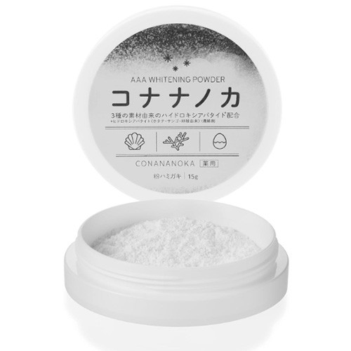 코하루트 코나나노카 화이트닝 파우더 15g 멘톨  레몬향 치약 파우더