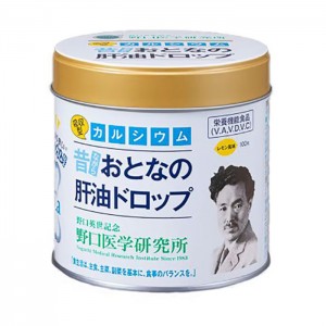 노구치 의학연구소 성인용 간유드롭 흡수형 칼슘 플러스 100정 [영양기능식품]