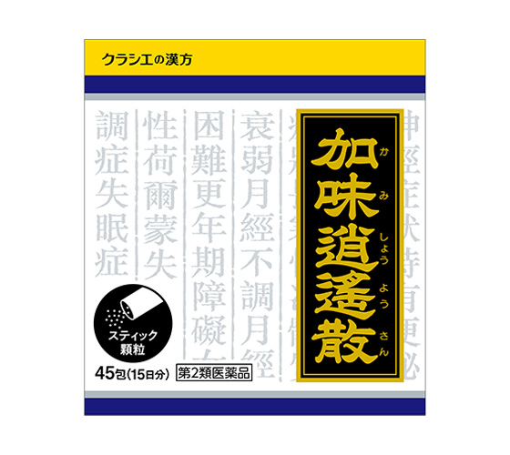 크라시에 한방 가미소요산　加味逍遙散 엑기스 과립 45포 (15일분 )【제2류의약품】 