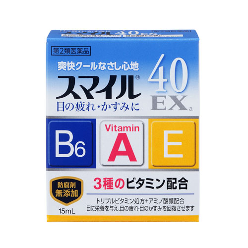 스마일40 EXa (상쾌 쿨타입) 15ml 　【제2류의약품】　유통기한 2027.05